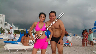 Meera in Bikini with Atiqur Rehman