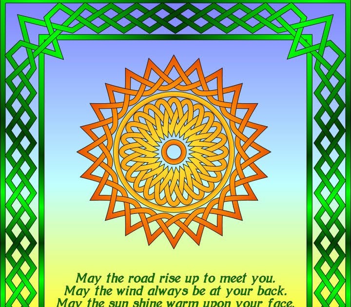Don't Eat the Paste Irish Blessing Printable and a coloring page