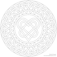 Don't Eat the Paste: Heart coloring page