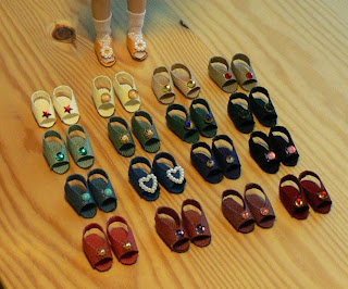 Set of shoes for Tiny Betsy