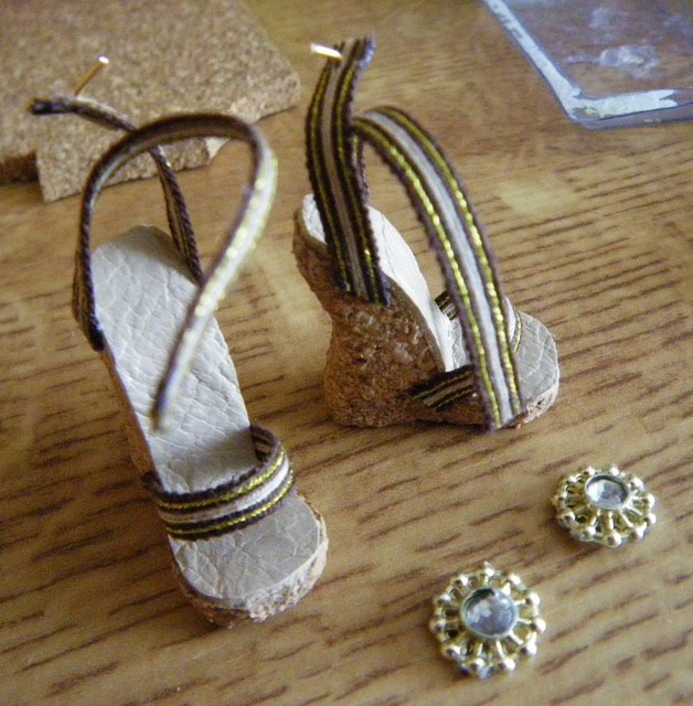 Fashion Doll Shoes Shoes with cork soles