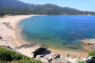 Roccapina - plage en corse