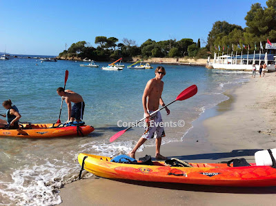 equipe de france de natation en corse