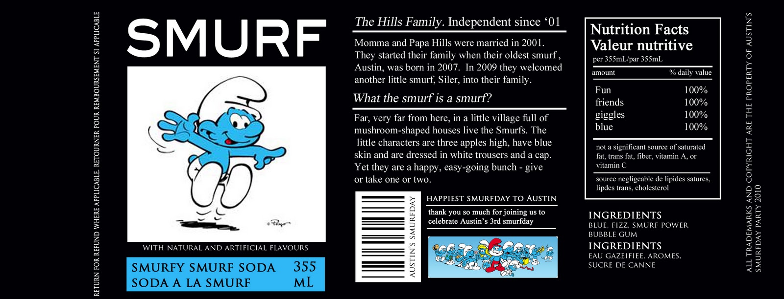 i wish i was martha happy smurfday