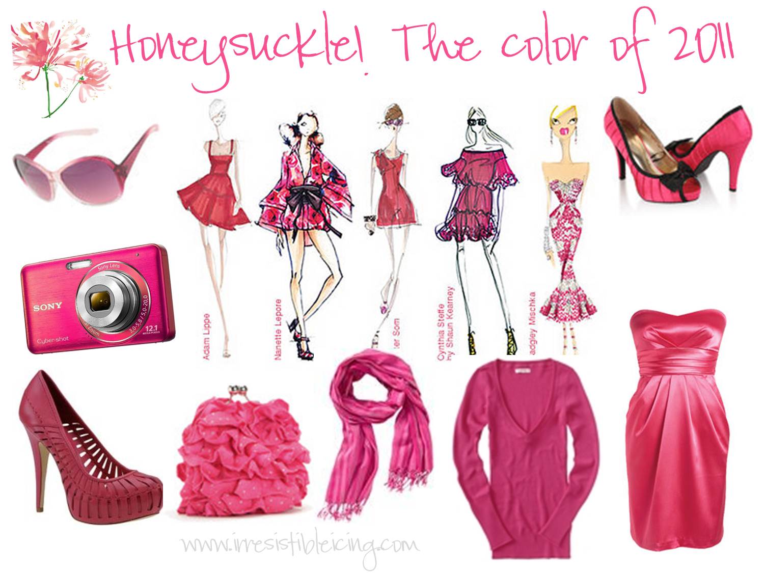 Introducing the Color of 2011 Honeysuckle! Irresistible Icing