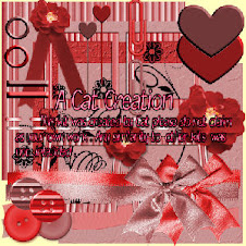 Red Flower Scrapkit