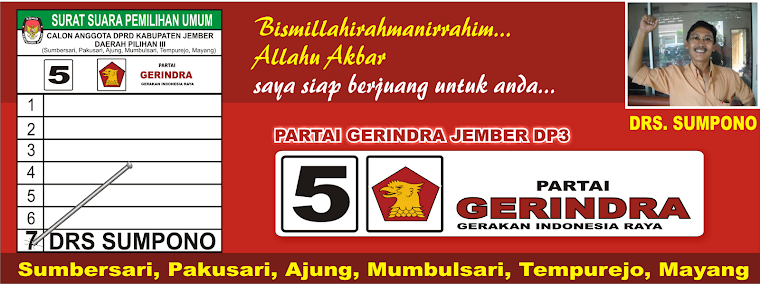 PARTAI GERINDRA JEMBER DP3