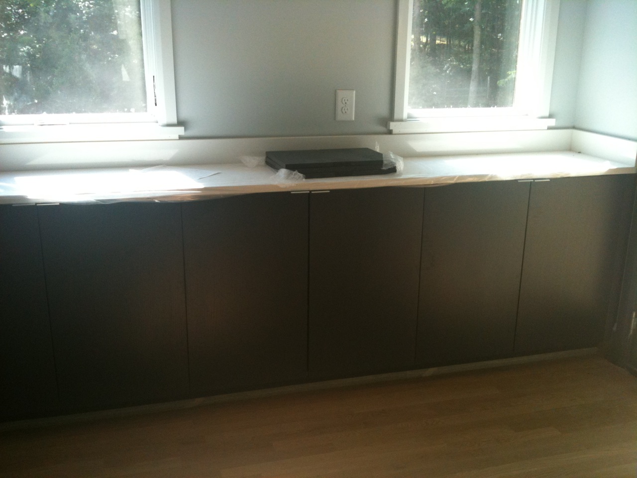 Kitchen cabinet stains Rift Cut Oak Cabinets