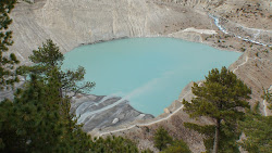 Lac du glacier Gangapurna,  + 3 600 m
