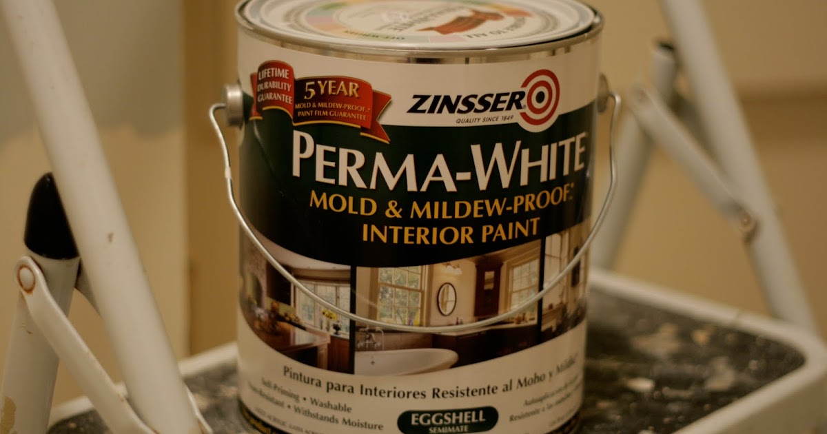 A in Beantown Review Zinsser PermaWhite Mold & MildewProof Interior Paint