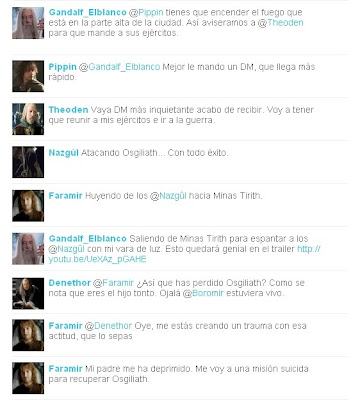 El Retorno del Rey en Twitter