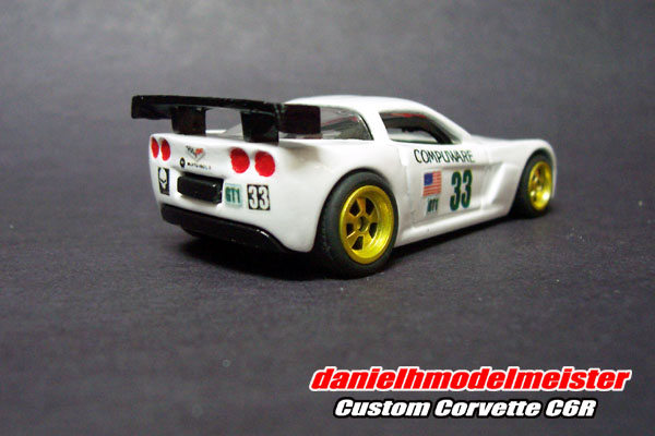 Hotwheels Custom Corvette C6R