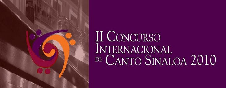 Concurso Internacional de Canto Sinaloa 2010