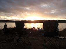 Le camping et les coucher de soleil...j'adore!!!