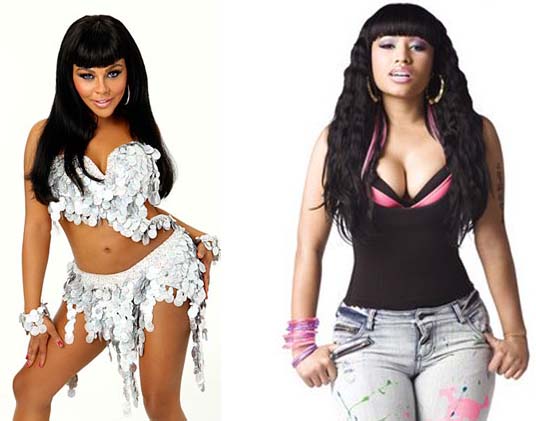 Nikki Minaj and Lil Kim