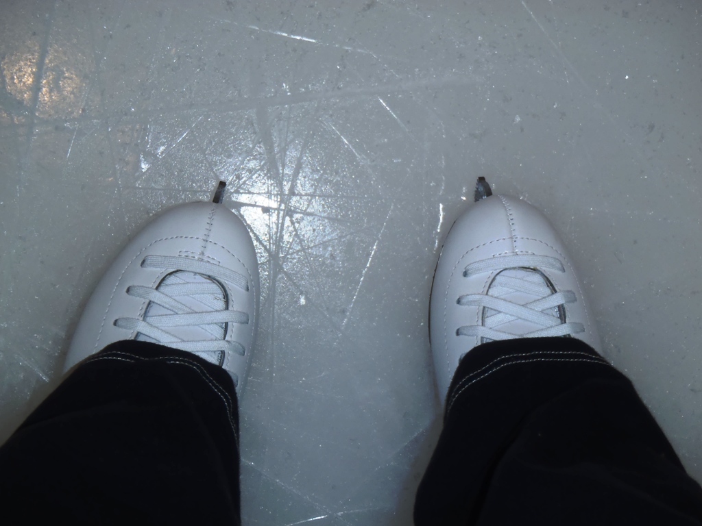 Live to Ride Love to Knit Breaking in New Skates