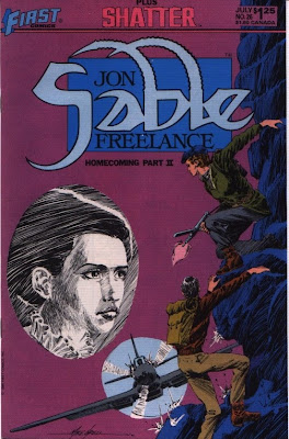 cover of Jon Sable Freelance #26 from First Comics