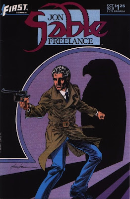 cover of Jon Sable Freelance #29 from First Comics