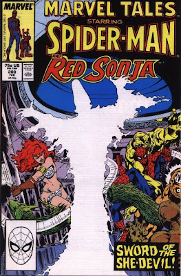 cover of Marvel Tales #208 from Marvel Comics
