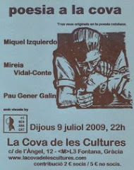 LA BREU a COVA DE LES CULTURES, C/ ÀNGEL 12, (M:FONTANA), DJ 9 VII 09, 22h