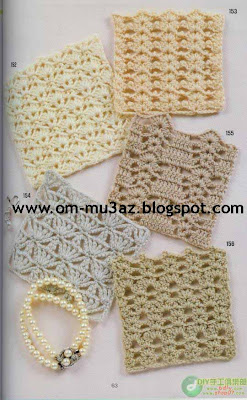 Lots of Crochet Stitches by M. J. Joachim: Crochet Pattern Articles