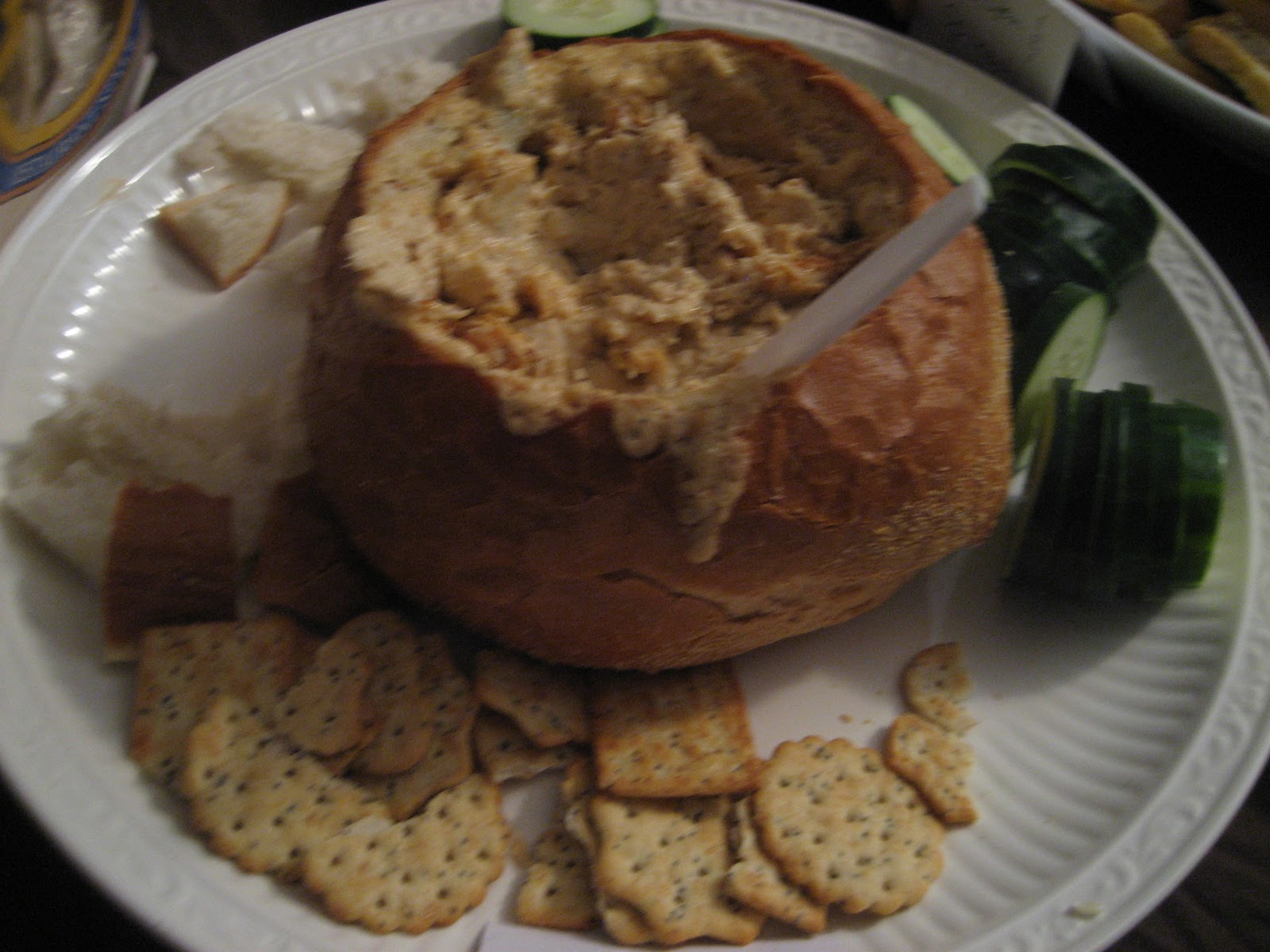 Cooking With Jilly Hot Crab Dip in a Bread Bowl