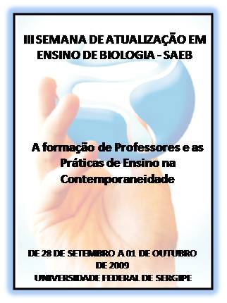 III SEMANA DE ATUALIZAÇÃO EM ENSINO DE BIOLOGIA