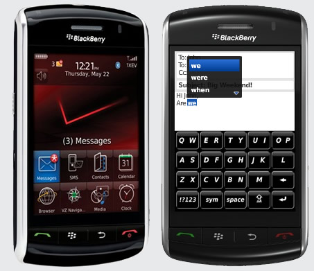 Blackberry on Blackberry Storm 3   Mobile Express