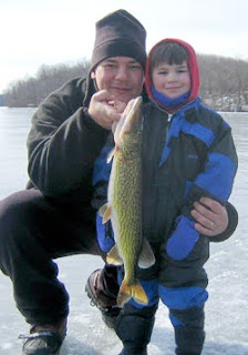 Paul Ramirez and son John fishing on Lake Kinnelon Paul Ramirez and son John fishing on Lake Kinnelon