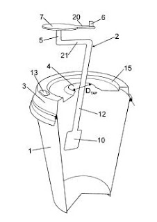 Nuevos inventos: Vaso con cuchara giratoria