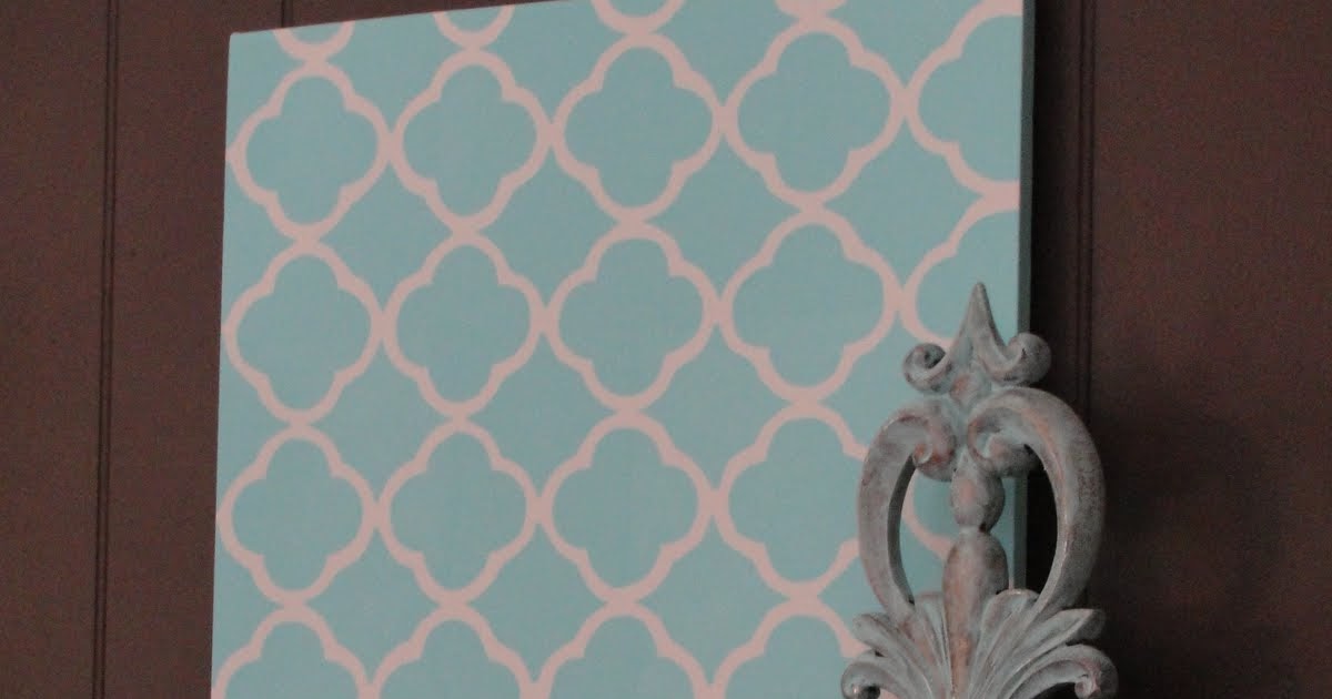 Imperfectly Beautiful Quatrefoil Wall Art