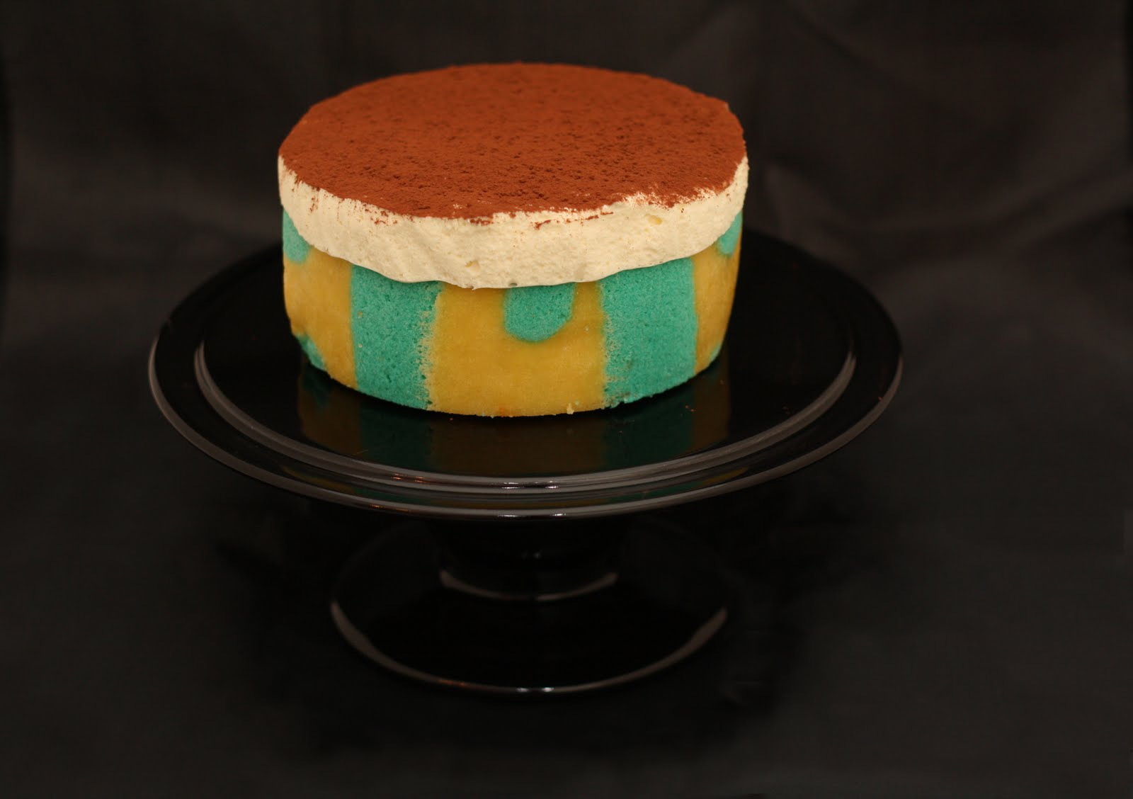 Adventures Made from Scratch Dark and White Chocolate Mousse Joconde