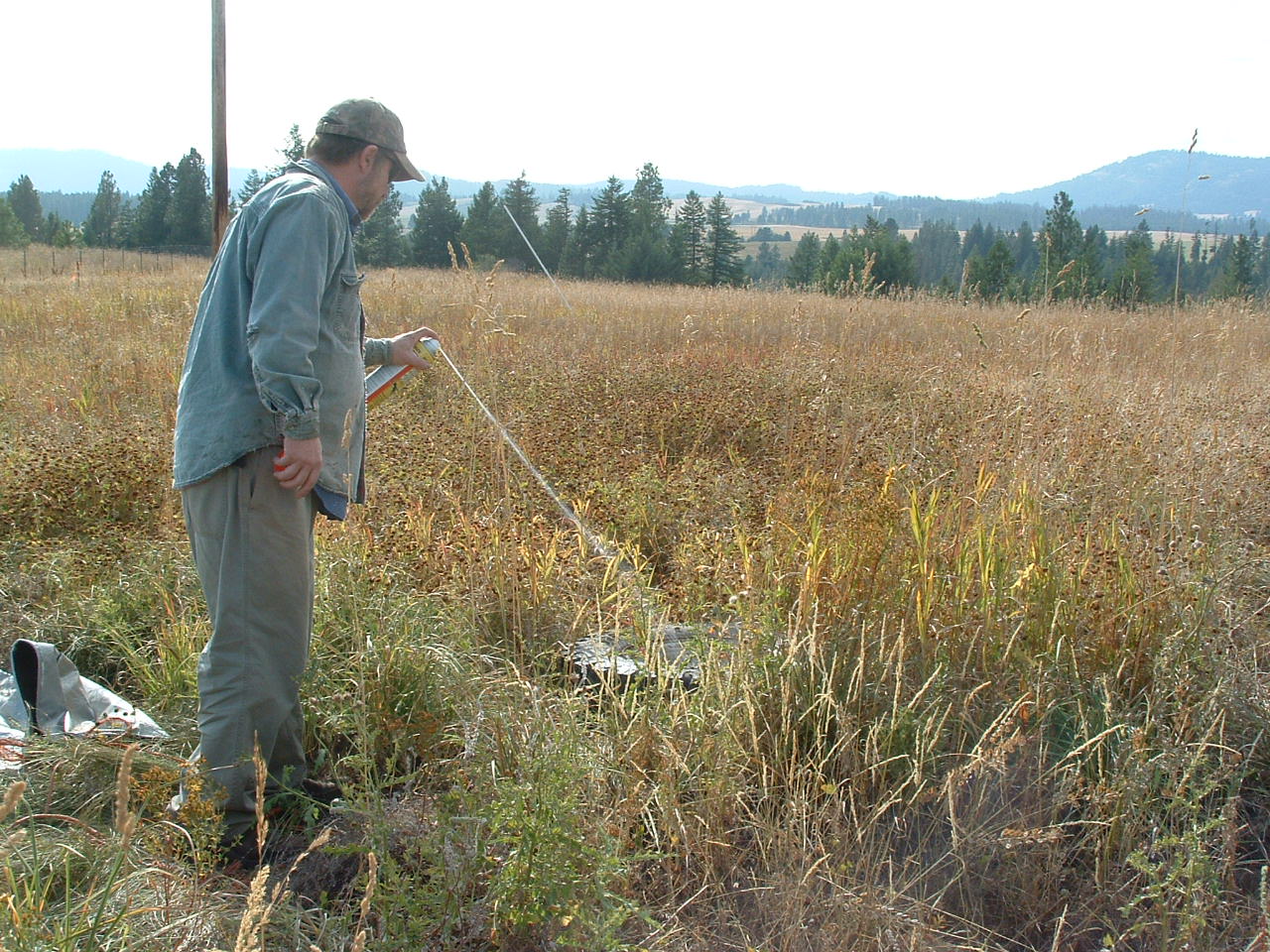 Rural Revolution Tarping hay