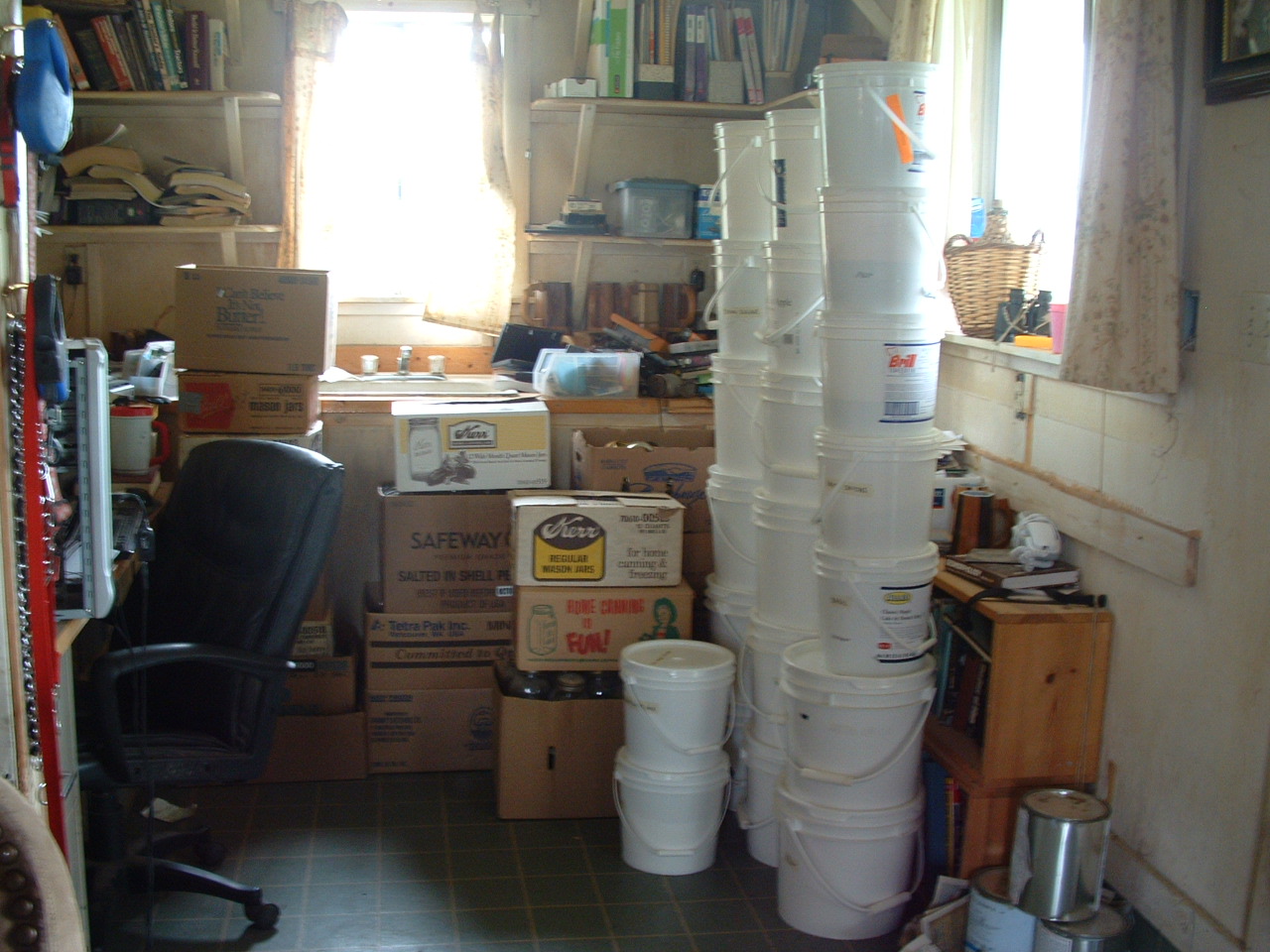 Rural Revolution My canning closet is complete!