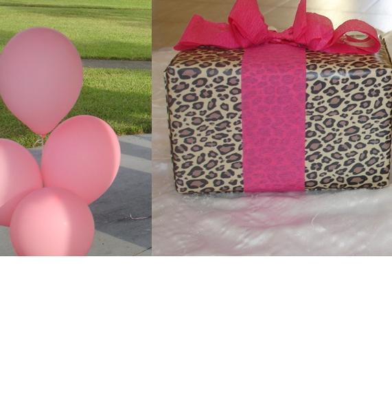 Leopard Pink Cake Wrap Leopard Pink Cake Wrap