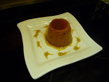 Persimmon Flan / Cinnamon Drizzle