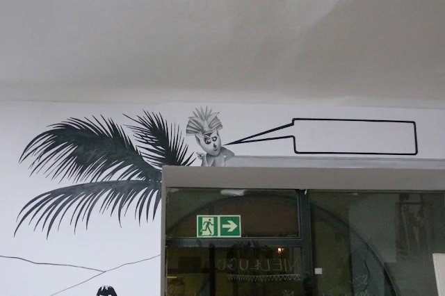 sauna marszałka mural streat art