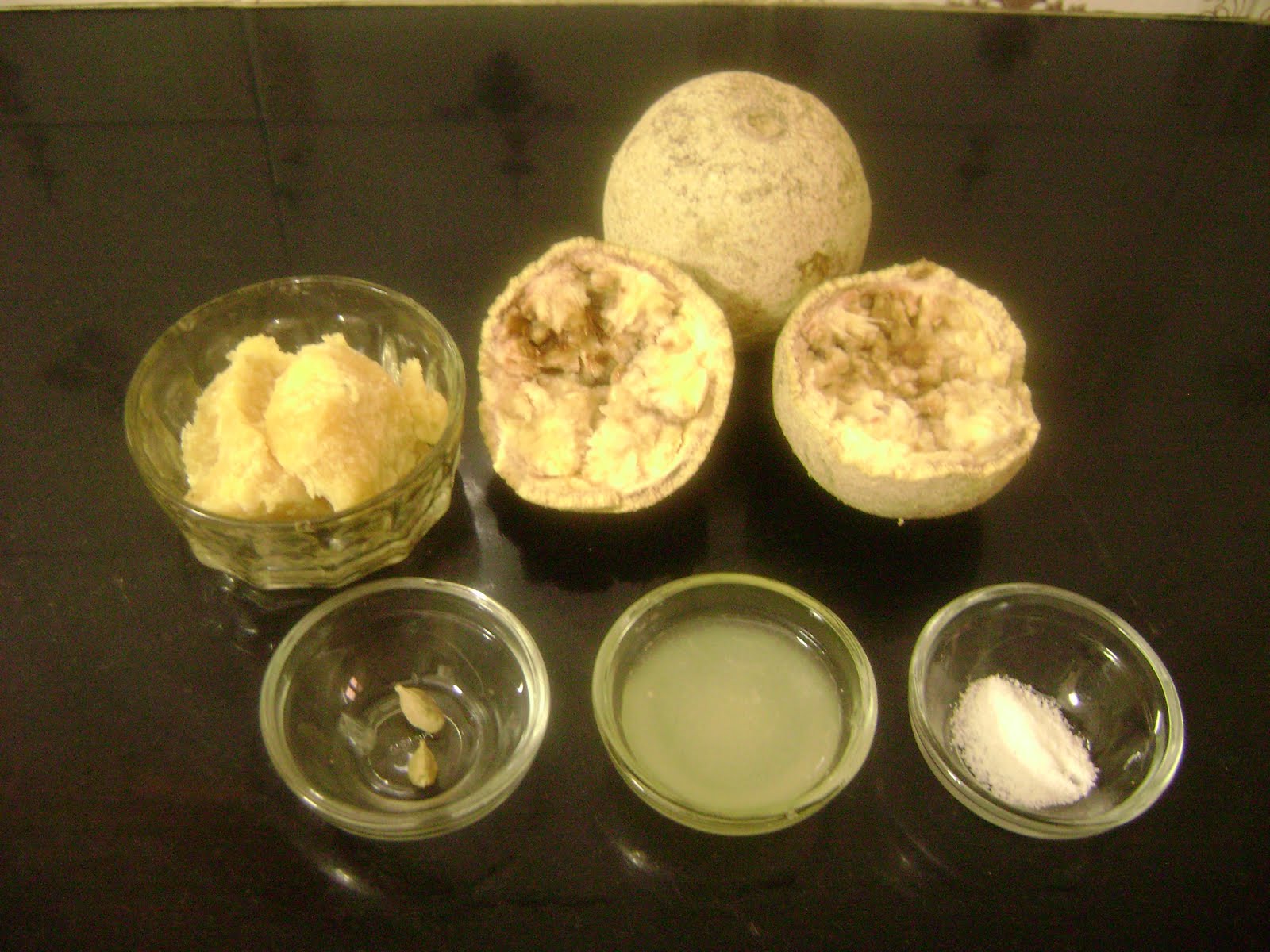 Vidyascooking Vilampazham Panakam (Wood apple / Elephant apple)