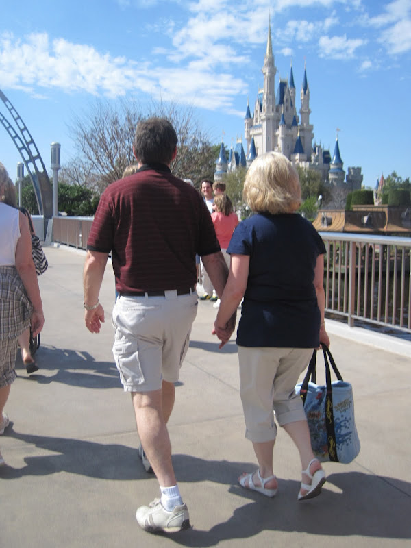 Mom and Dad Feeling the Magic
