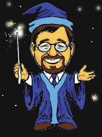 Source: Brent Amacker, Brent Toons Media Steve Sullivan The Tech Wizard as drawn by Brent Amacker of Brent Toons Media