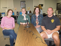 Ginny Grant, Sandi Sadlock, Christina Ardoin,  and Brian O'Gwynn