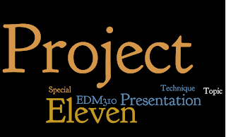 Source: Jonathan Feinberg http://www.wordle.net Project Eleven Wordle