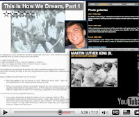 Composite photo from Richard Miler video and picture of Anthony Capps Composite photo of frame from Miller video and Capp's picture