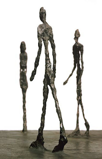 Source: http://fatherofdetroit.blogspot.com/ Giacometti sculpture of three human figures