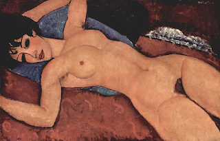 Wikipedia Modigliani Red Nude, 1917