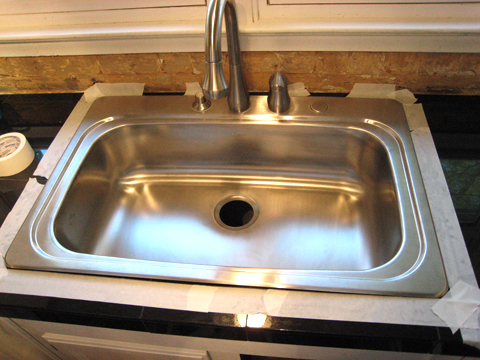 Caulking Around Kitchen Sink Caulking Around Kitchen Sink