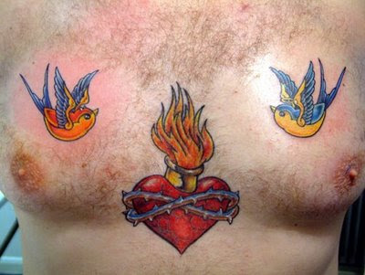 Human Heart Tattoos