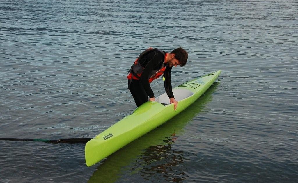 Kayak Racer New Think Kayaks Uno Surf Ski