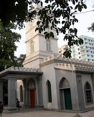 thomas church, merry's cathedral, white church, dhaka, lakkhibazar