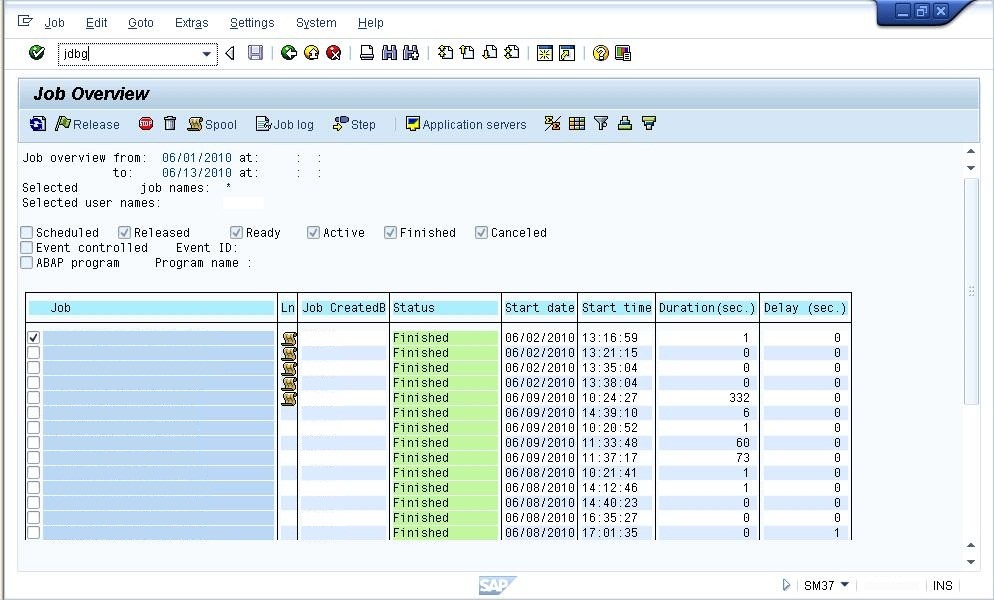 SAP ISU ABAP How to debug Background Job (Part 1)